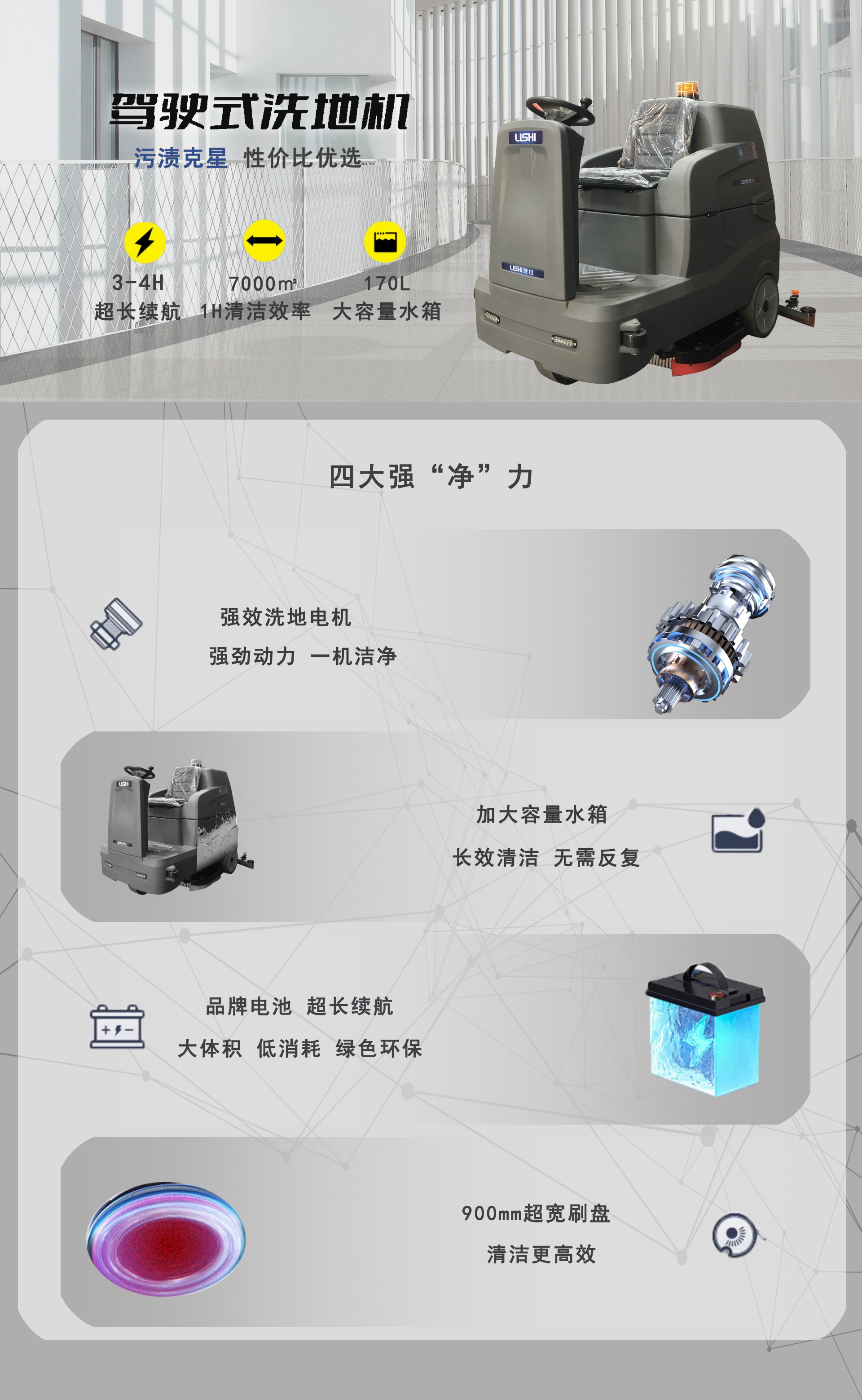 倉庫駕駛洗地機,LS-900駕駛式洗地機 倉庫駕駛洗地機,LS-900駕駛式洗地機